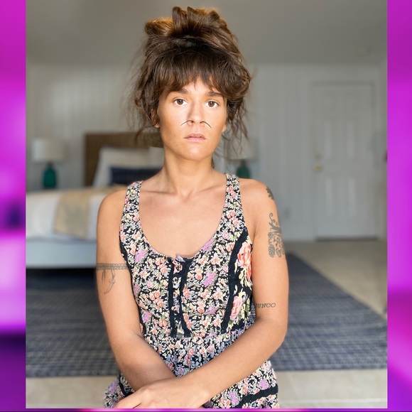 Forever 21 floral maxi dress smal - Picture 2 of 4